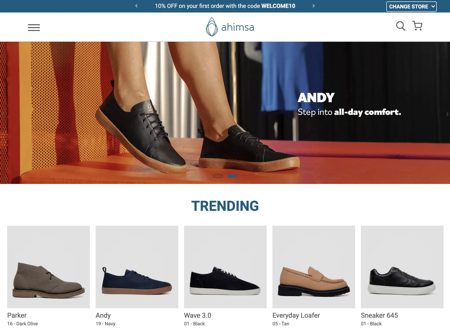 Ahimsa support inbox in initdesk showing AI-drafted replies and auto-tags